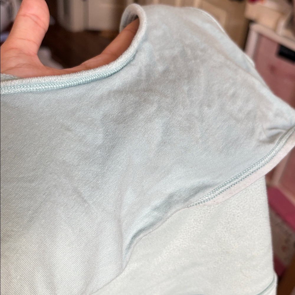 Aerie Velour Sleeveless Fitted Crop Bra - Picture 11 of 11